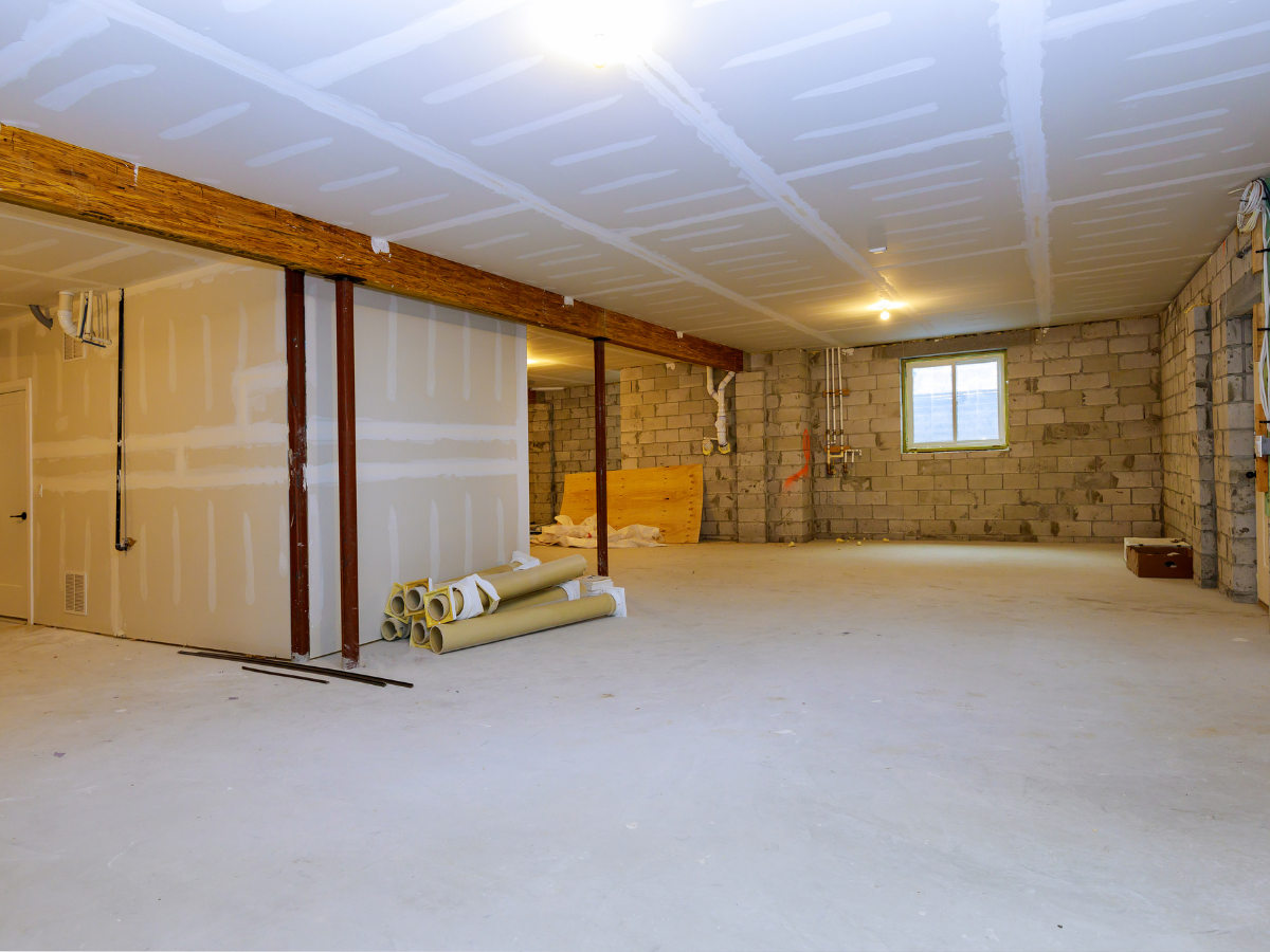 basement construction and installation